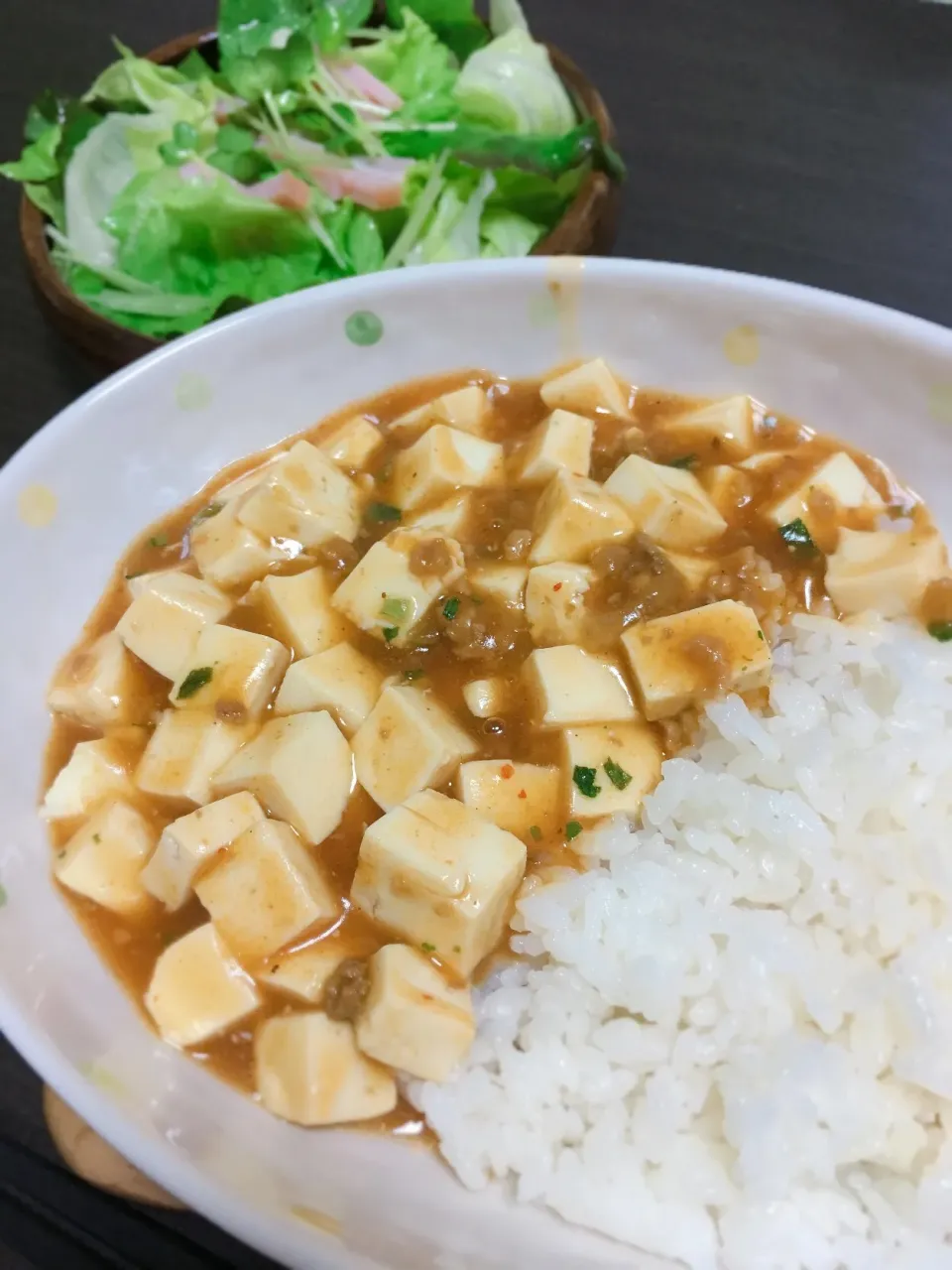 麻婆豆腐丼|しぃさん