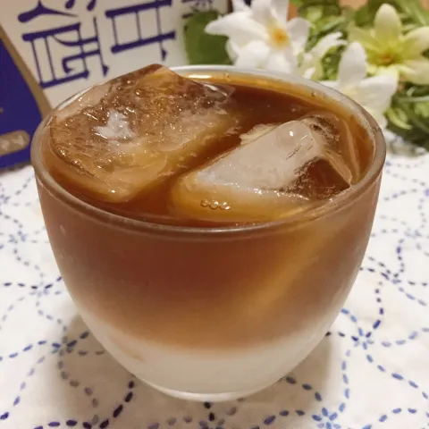 「甘酒ドリンク部」を使ってみたSnapdishの料理・レシピ写真:糀甘酒ラテ