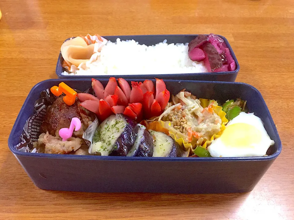 Snapdishの料理写真:パパさん弁当|すずまゆさん