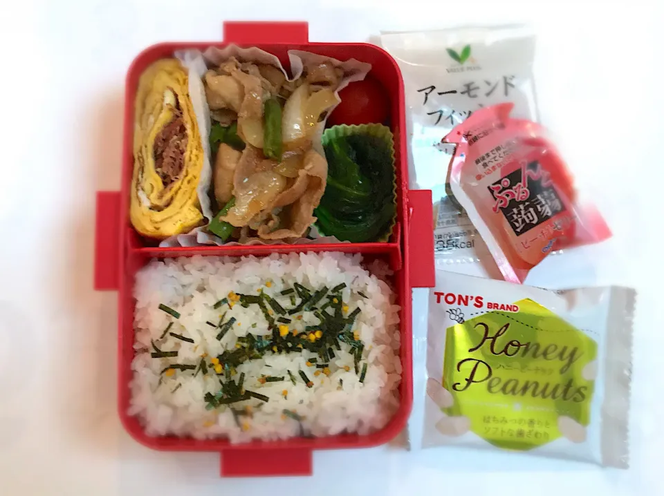 今日のお弁当 #お弁当  #🍱  #lunchbox  #中学生弁当  #obento|かれんさん