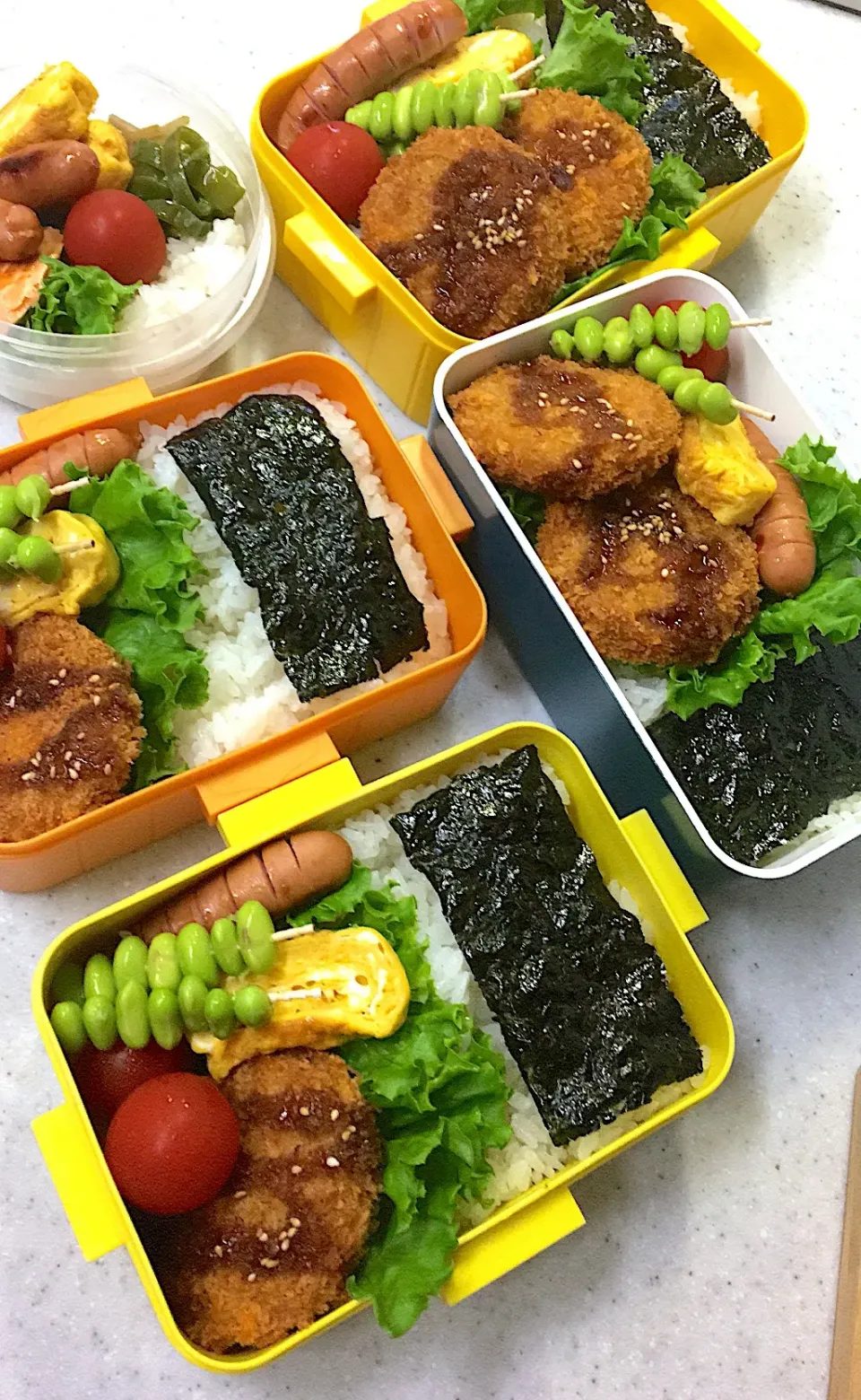 #中学女子弁当  #高校生男子弁当  #父ちゃん弁当  #自分弁当 #鮪フライ|よちこさん