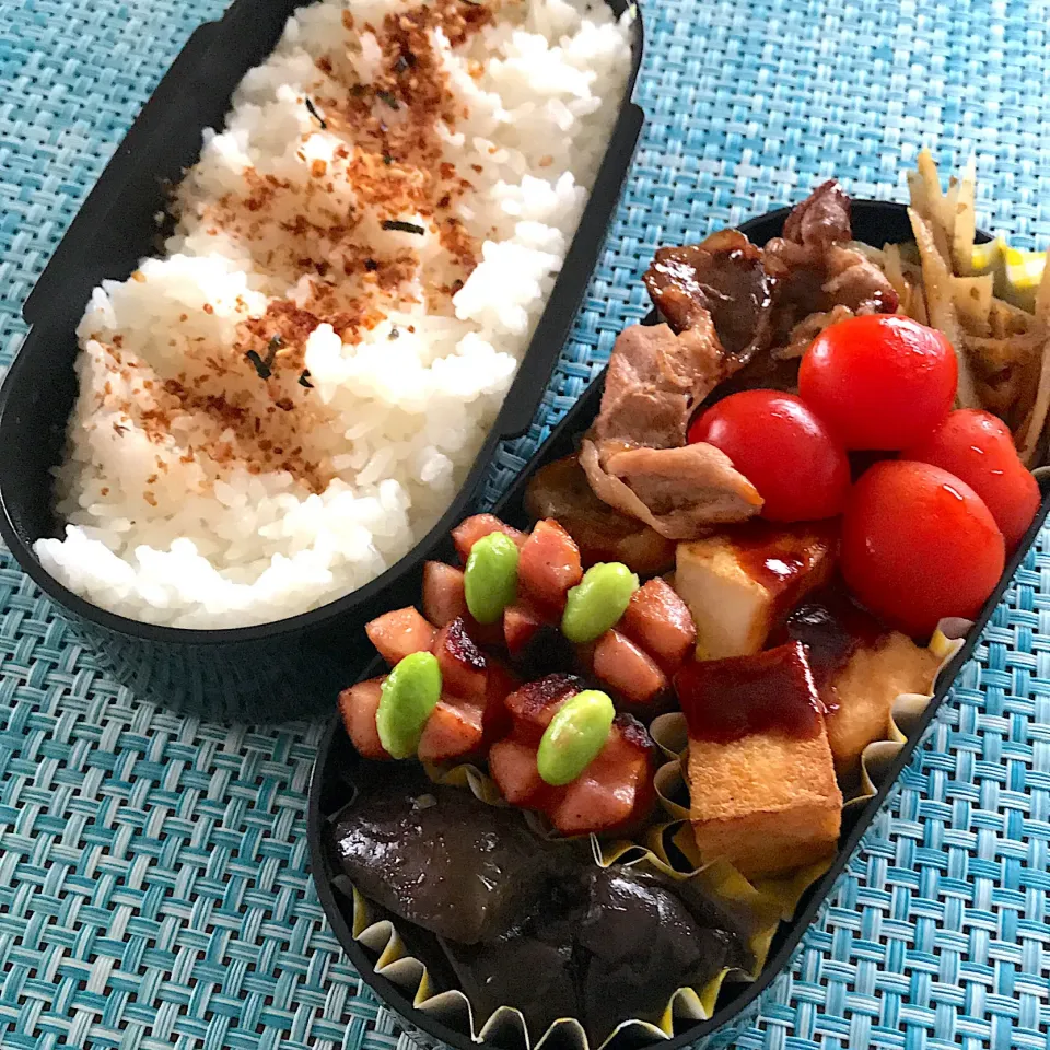 今日のお弁当
厚揚げの田楽

大雨の影響に
気をつけながら
いってらっしゃい👋😊|mokoさん