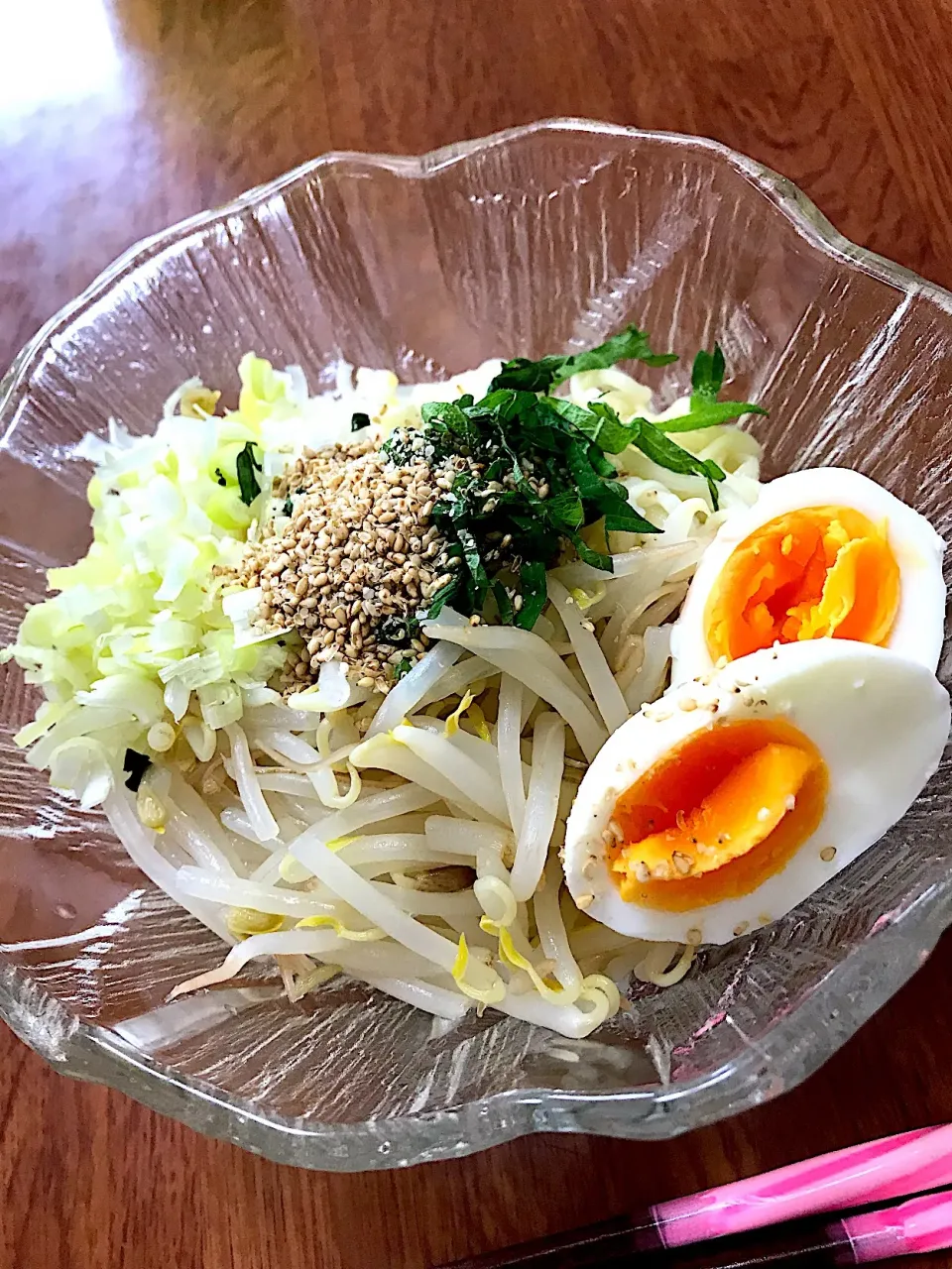 旦那さん作サッポロ一番‼冷やし塩ラーメン|かなさん