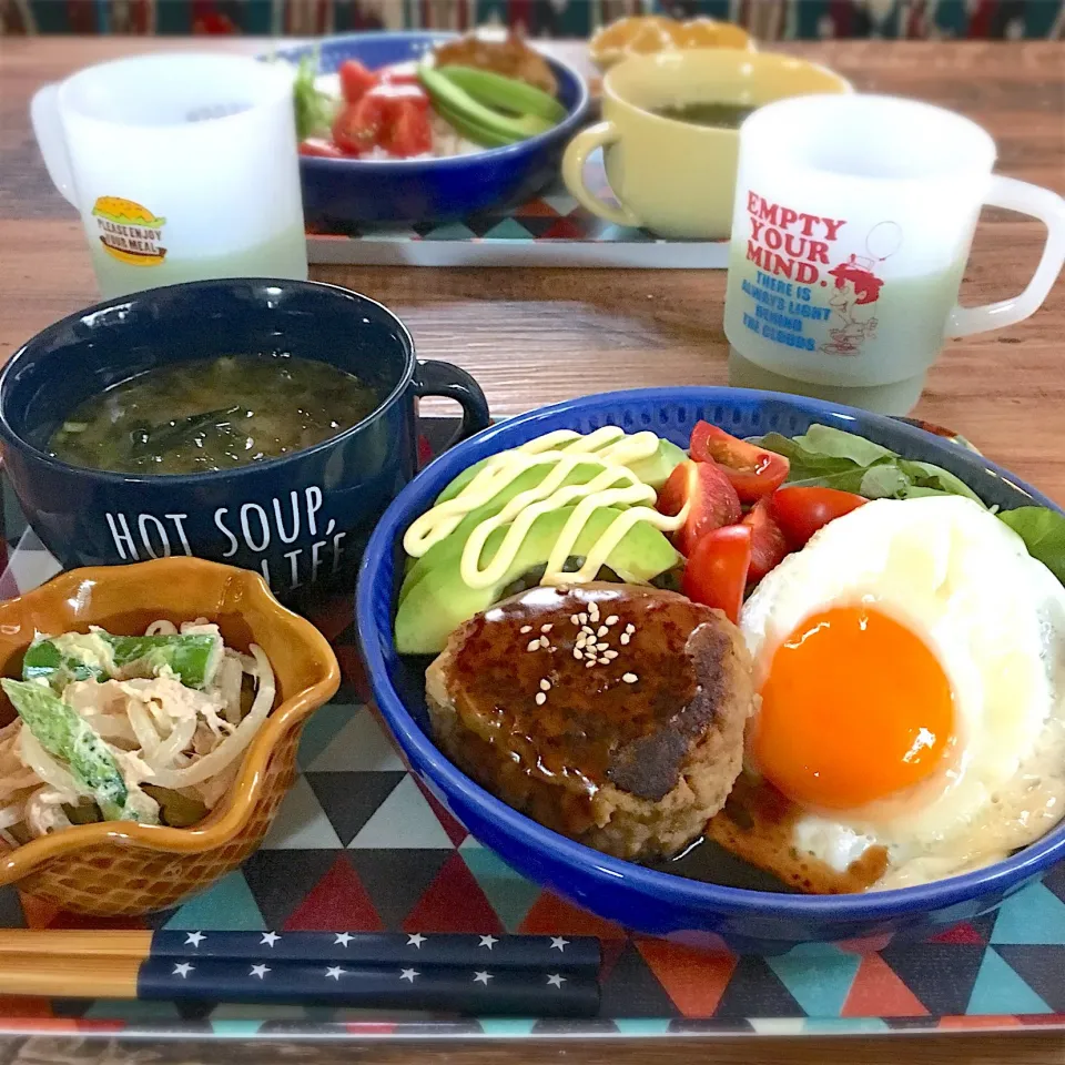 ロコモコ定食|ともみさん