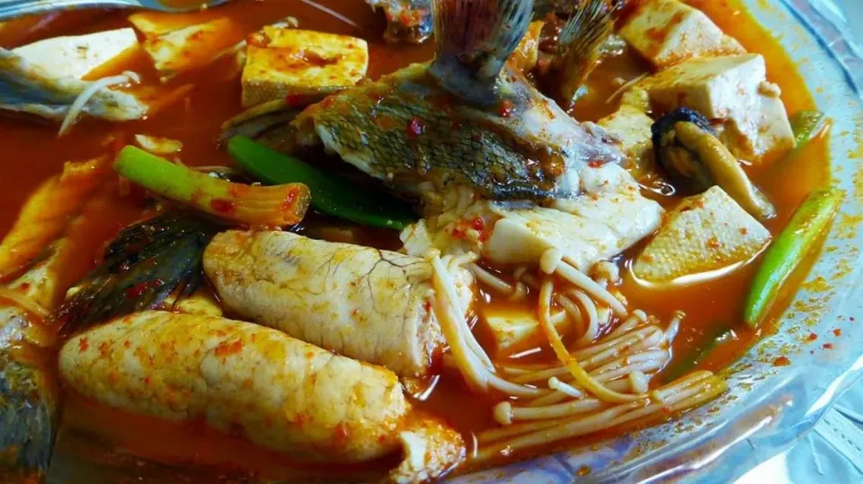 spicy rock fish stew|steven z.y.さん