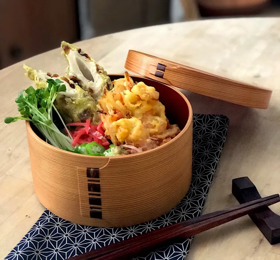 桜エビのかき揚げぶっかけうどん|Keiko Sakamotoさん