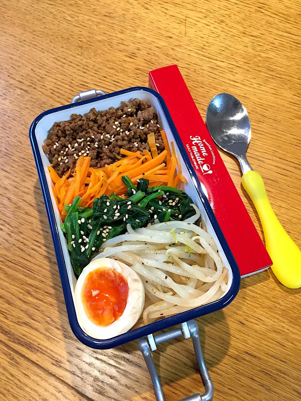 JK☆DK弁当  ビビンバ丼|まつださんさん