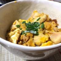 甘酒で作った親子丼🥚