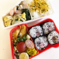 Snapdishの料理写真:2019.7.5保育園弁当|1oryさん