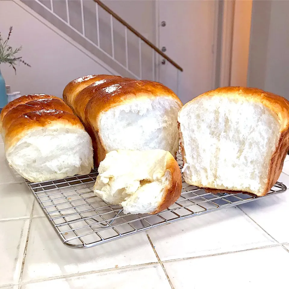 Hokkaido milk bread  #milkbread|🌺IAnneさん