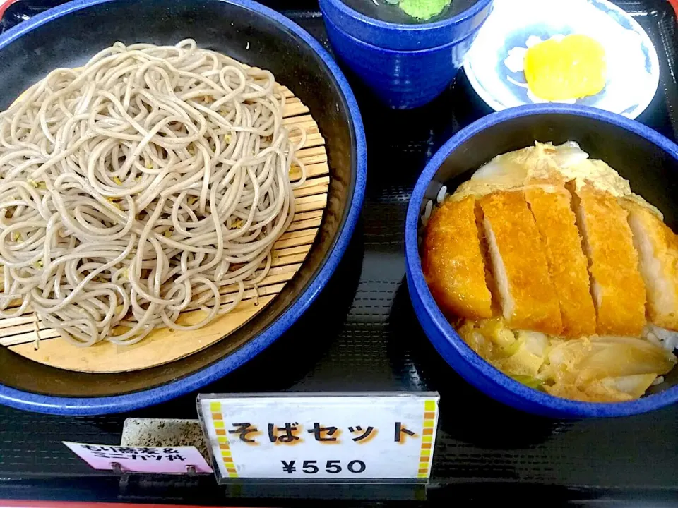 盛りそば＆ミニかつ丼セット|nyama1さん