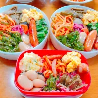 Snapdishの料理写真:#里帰り中#実家弁当|karinさん