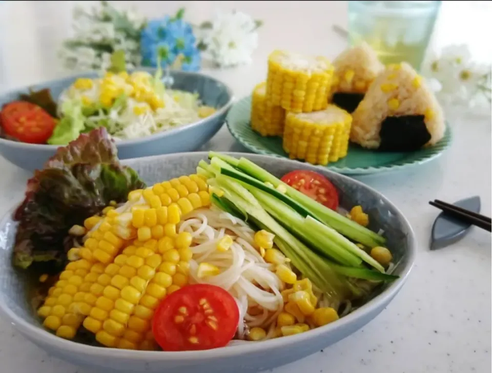 夏野菜で美味しくそうめん|naotanさん