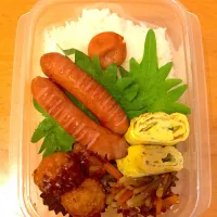 Snapdishの料理写真:今日のお弁当|うこさん