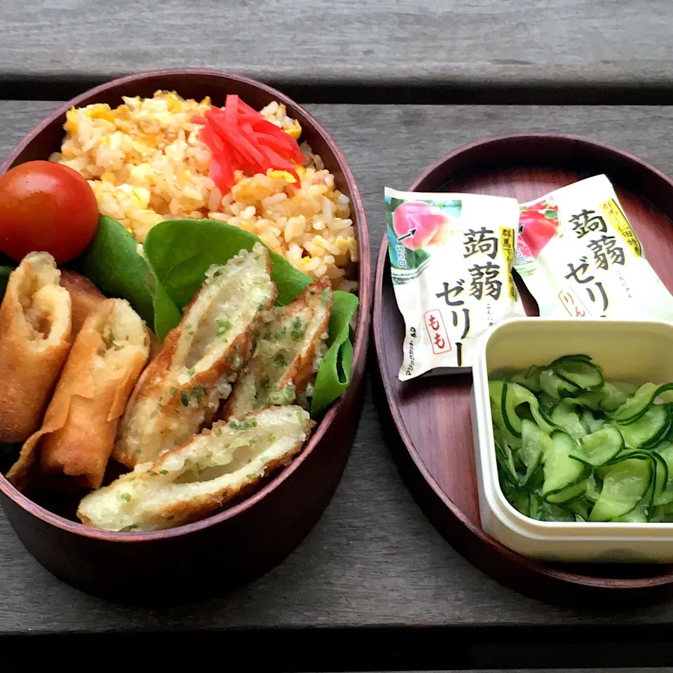 Snapdishの料理写真:#曲げわっぱ弁当  #男子高校生弁当  #茶色弁当|さい。さん