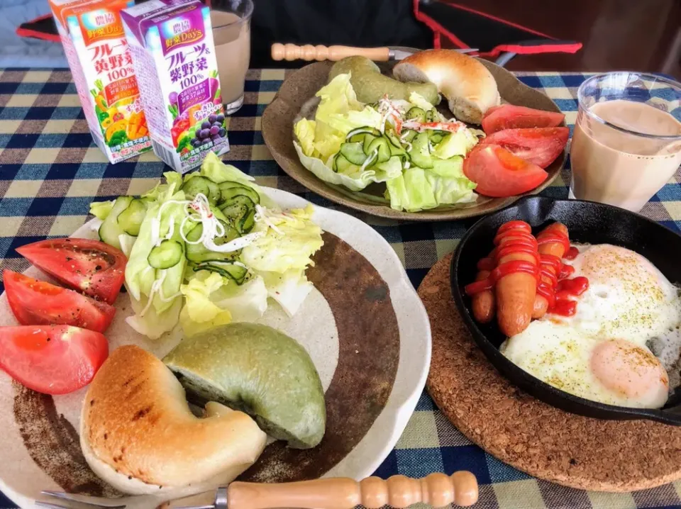 Snapdishの料理写真:#週末の朝ごはん 2019.7.6|merumamaさん