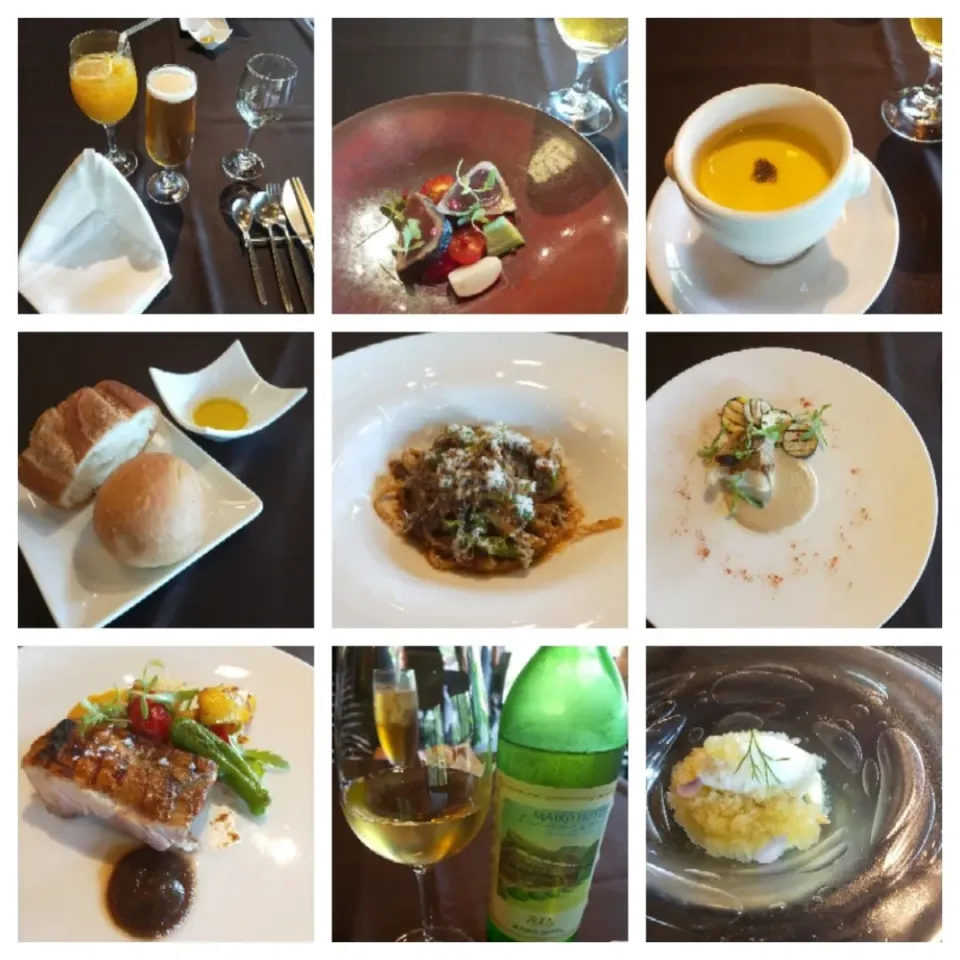 Snapdishの料理写真:とても贅沢なランチでした。|のぶさん