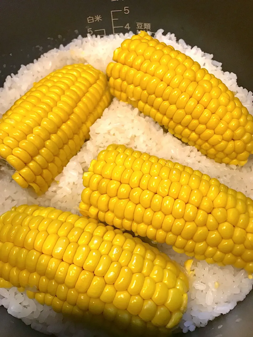 Snapdishの料理写真:とうもろこしご飯🌽🍚|シュトママさん