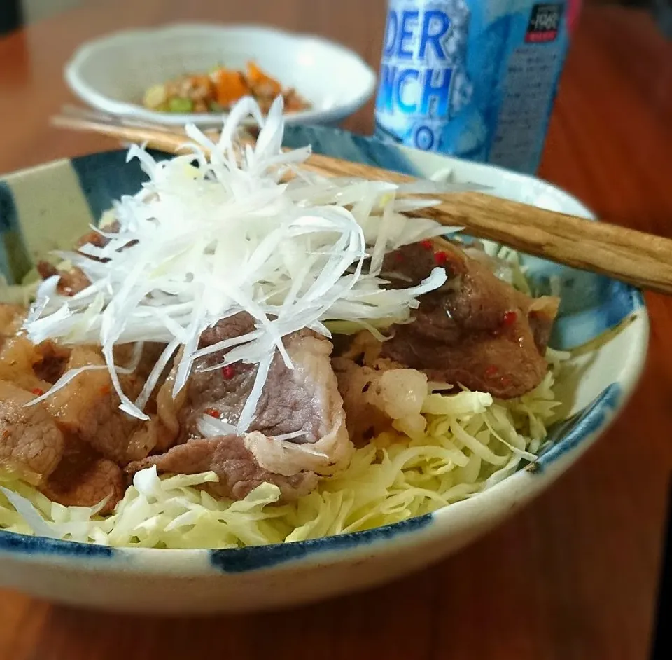 ひんこない牛ｶﾙﾋﾞ丼|まりおさん