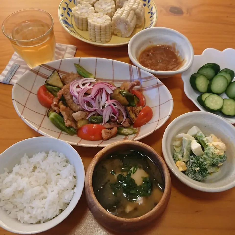 Snapdishの料理写真:晩ご飯|まりさん