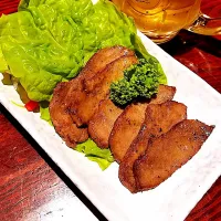 Snapdishの料理写真:牛タン&ハイボール🍻|takaさん