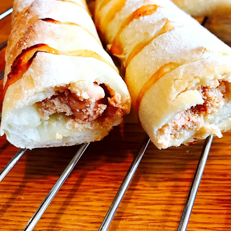 明太フランスパン🥖
明太子+マヨネーズ=美味しい|いちごさん