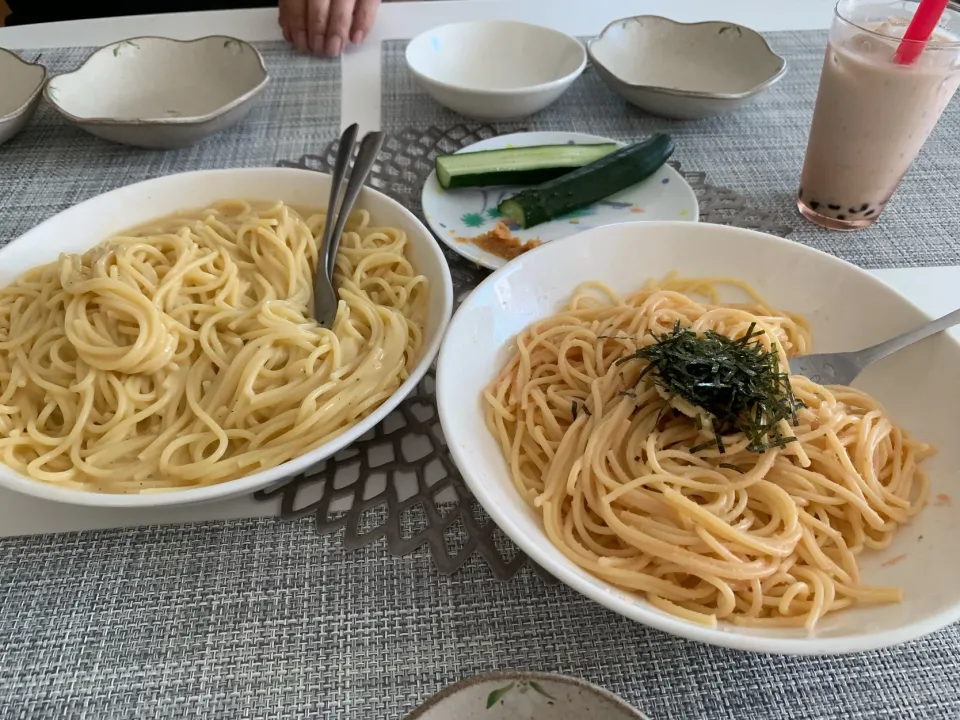 7月7日昼はパスタ2種|とももさん