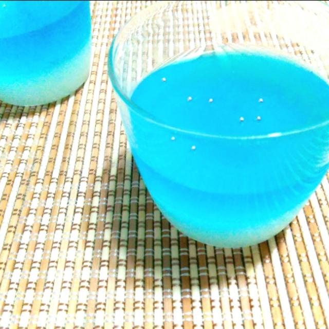見た目だけでも涼しく かき氷シロップとカルピスのゼリー あんみっちゃん Snapdish スナップディッシュ Id Zpjvoa