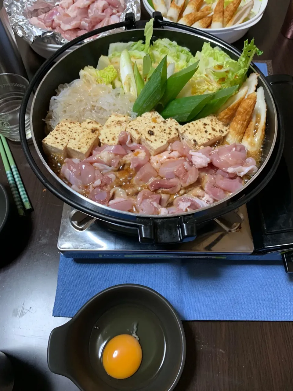 Snapdishの料理写真:頑張らない普通のご飯☆7/7夜ごはん
＊とりすき
#夜ごはん#とりすき#低糖質調味料#糖質制限中#1型🔰
食べ物に感謝🙏いただきます🙏|あきさん