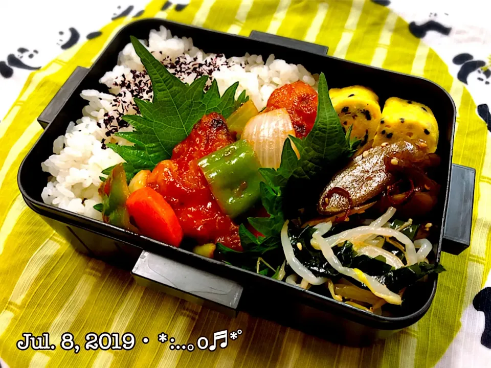 Snapdishの料理写真:2019/07/08お弁当〜♡
 #マルコメ  #マルコメ糀甘酒  #糀の甘酒  #甘酒部  #甘酒おかず部  #マルコメさんありがとう  #snapdish  #snapdishさんありがとう|いく❤️さん