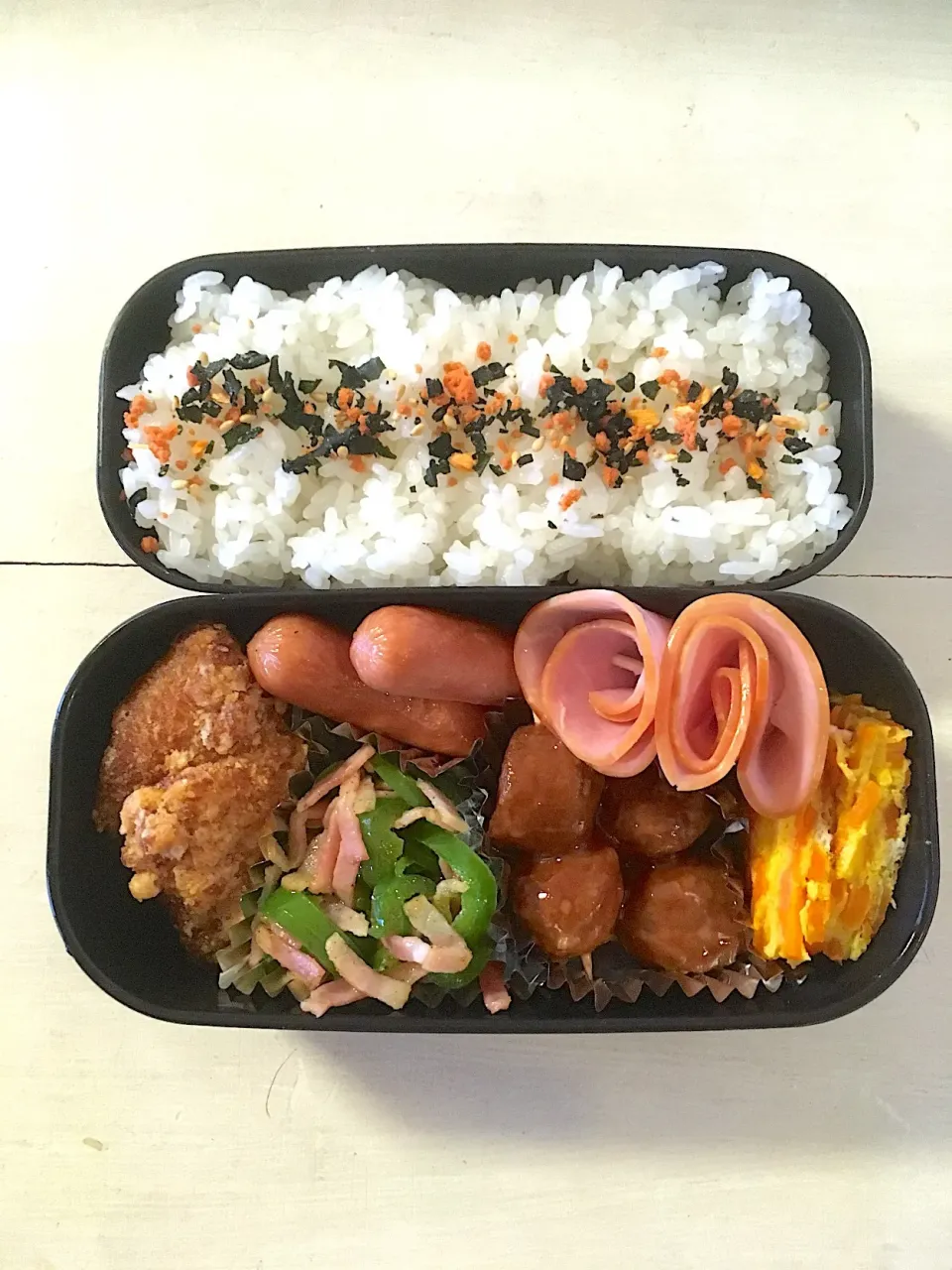 Snapdishの料理写真:中学生男子弁当|山口さん