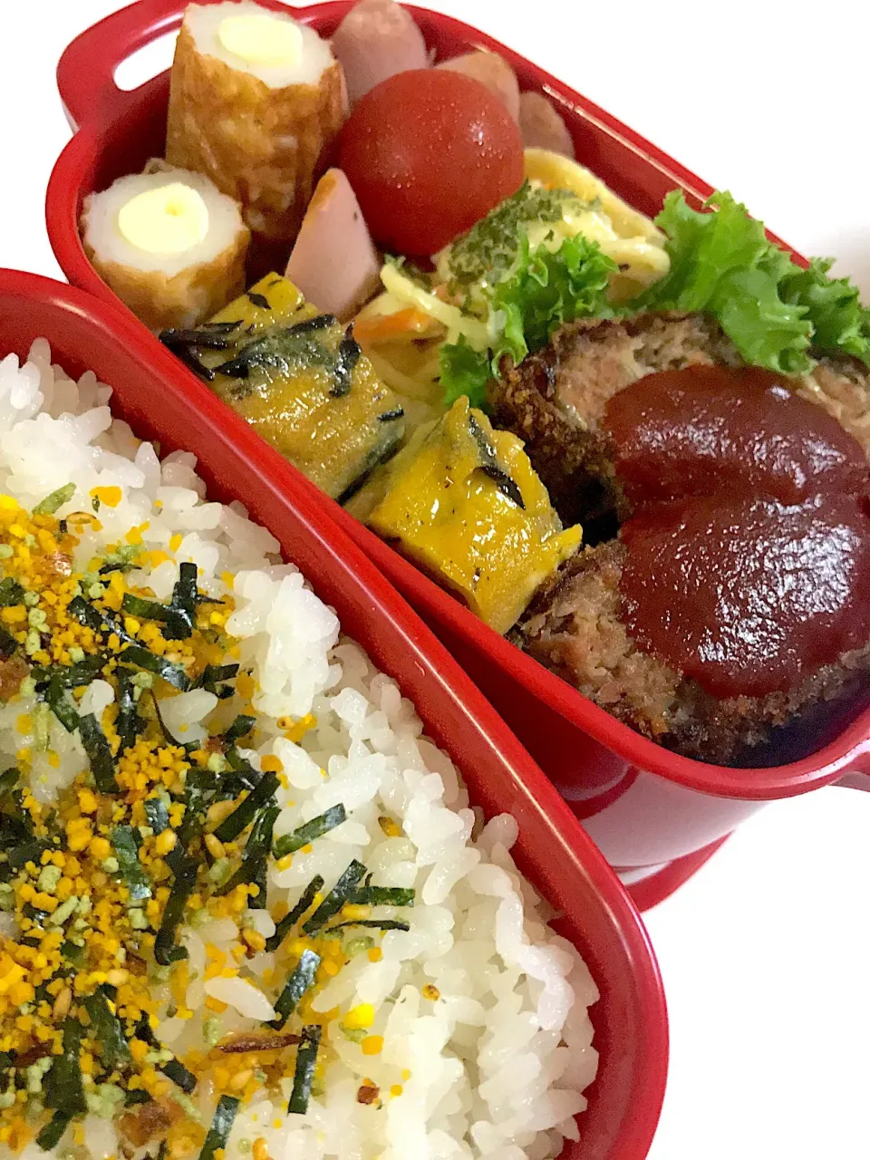 今日の愛妻弁当🍱
メンチカツ😋😋
 #手作り弁当  #手作り|ゆきさん