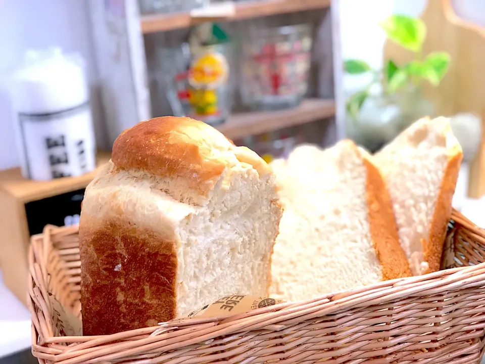 甘酒100パーセント食パン🍞|三姉妹のママさん