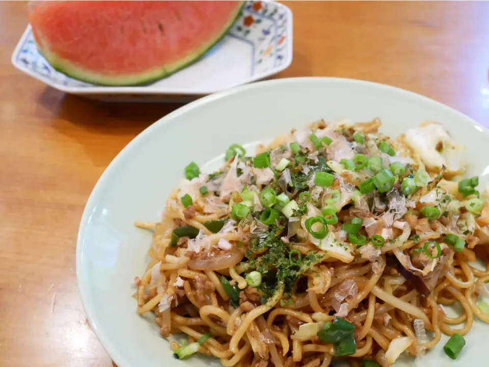 19/07/07 ランチ♪ 醬油味の焼きそば|ikukoさん