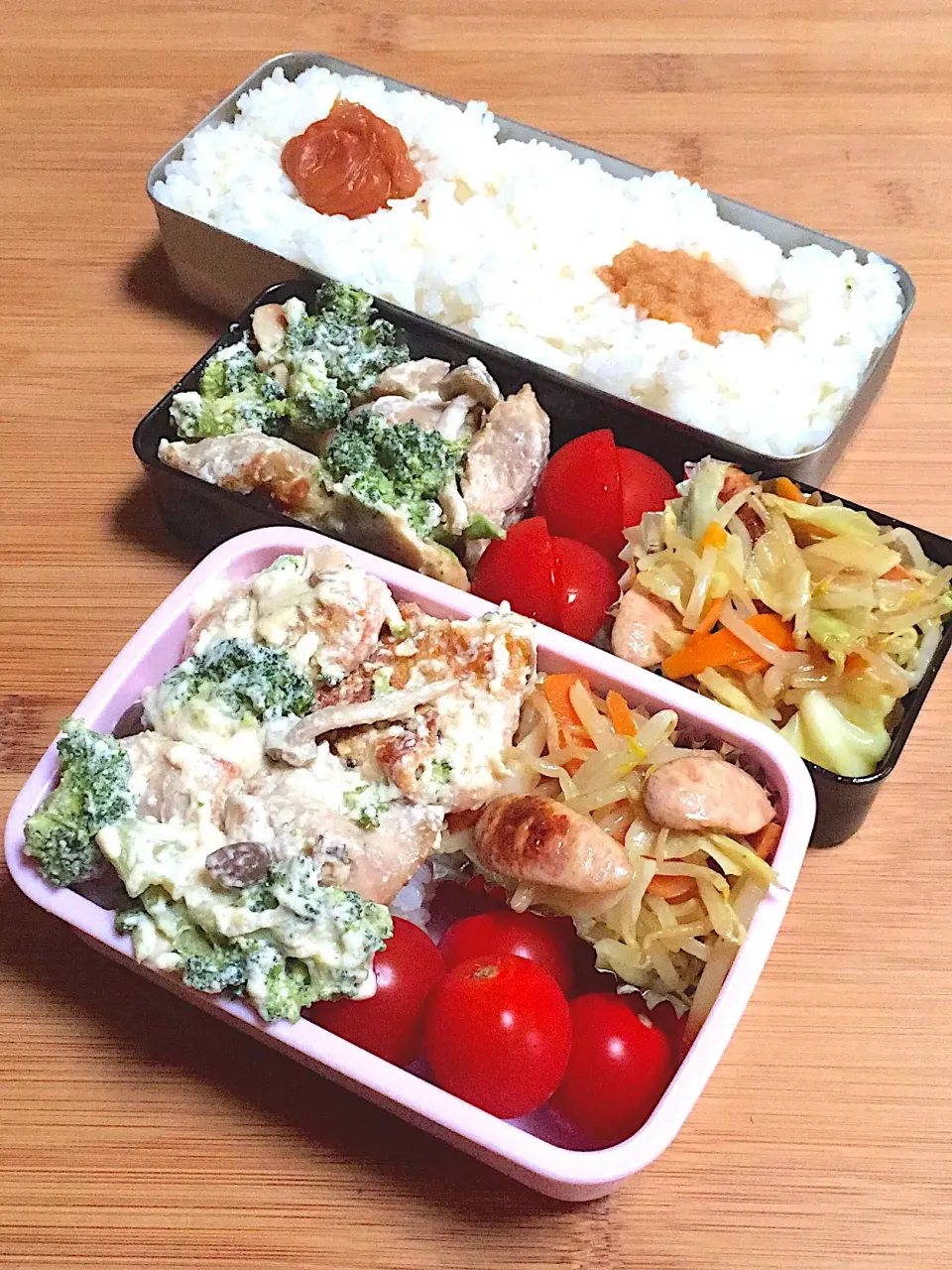 7/8の息子くん&娘ちゃん弁当🍱
 #弁当|ままみさん