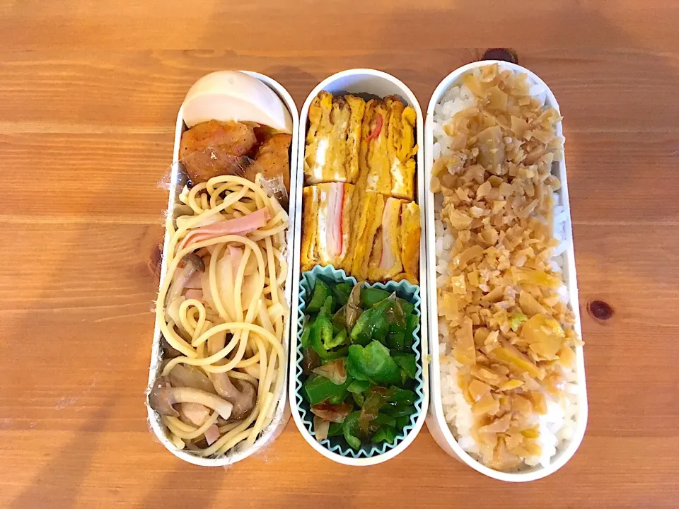 茸パスタ弁当|Emi Mikadoさん