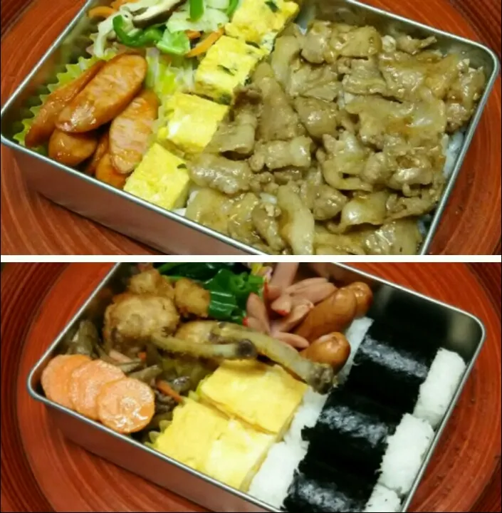 お弁当🍱×2|あらいぐまのしっぽさん