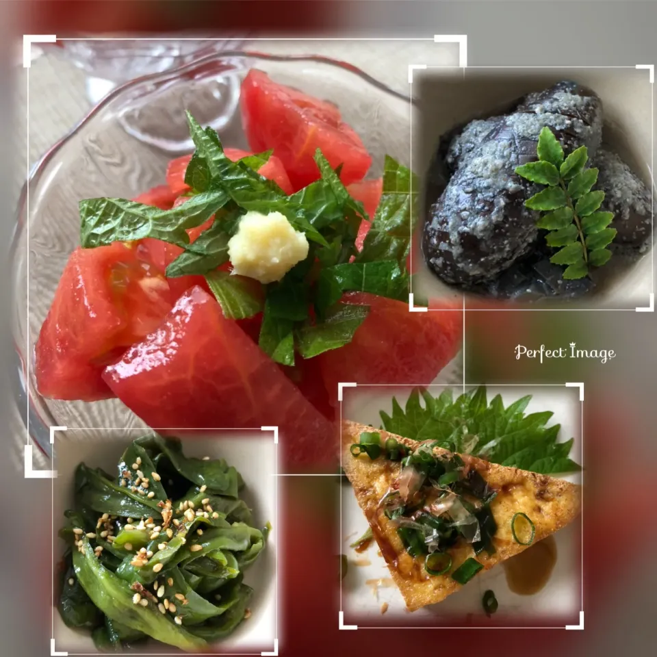 ちいたんさんの料理 🌿にんにく醤油で厚揚げ
2019/07/08🌿   厚揚げ &  夏野菜たち|あとさん