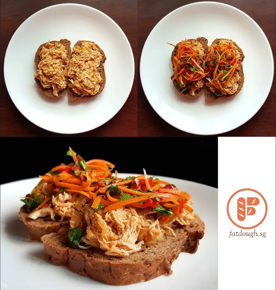 Apple Cider Pulled Chicken Sandwiches|Daniel Limさん