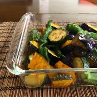 夏野菜の揚げ浸し