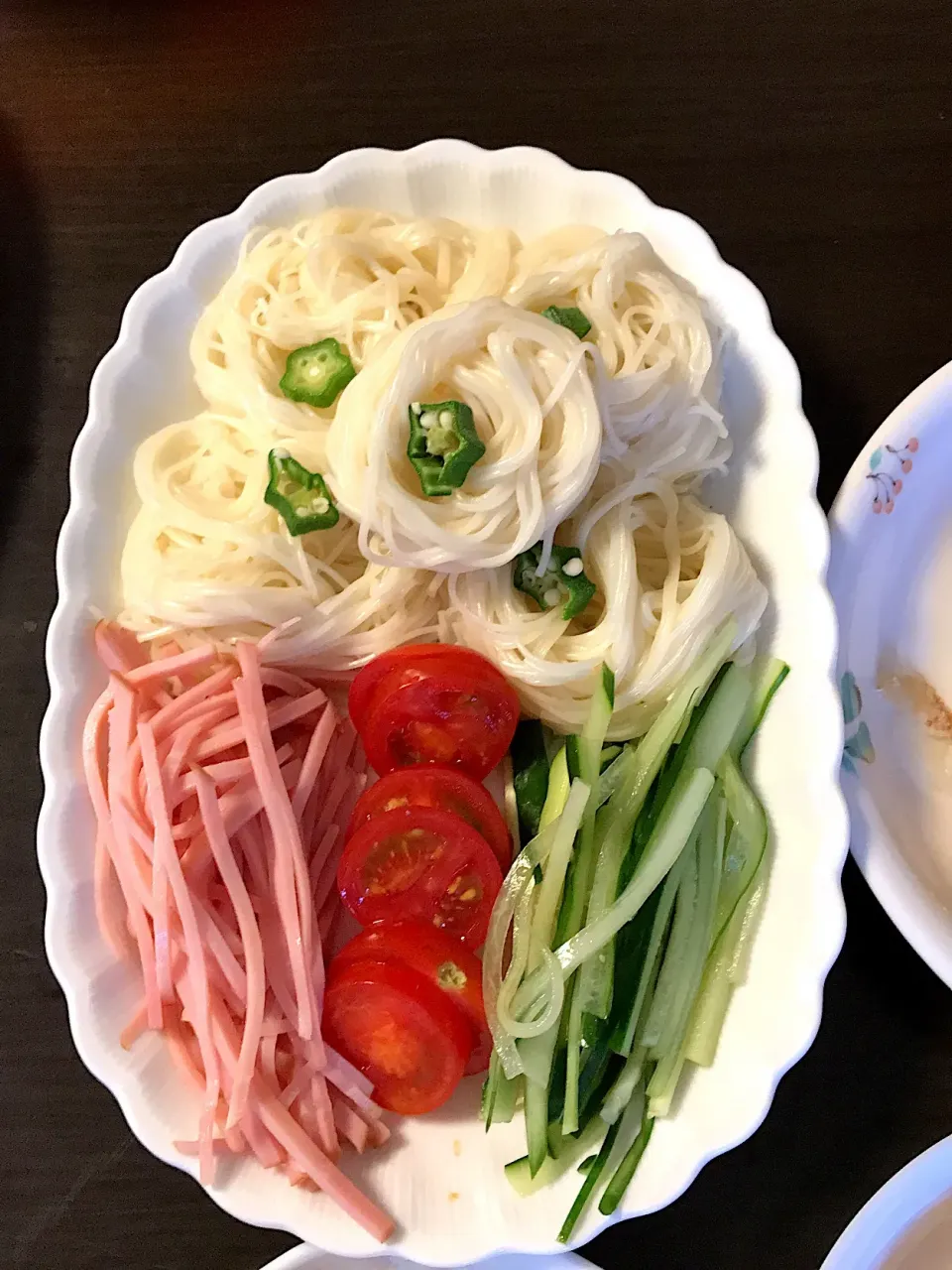 Snapdishの料理写真:1日遅れの七夕そうめん🎋|okeiko🎶さん