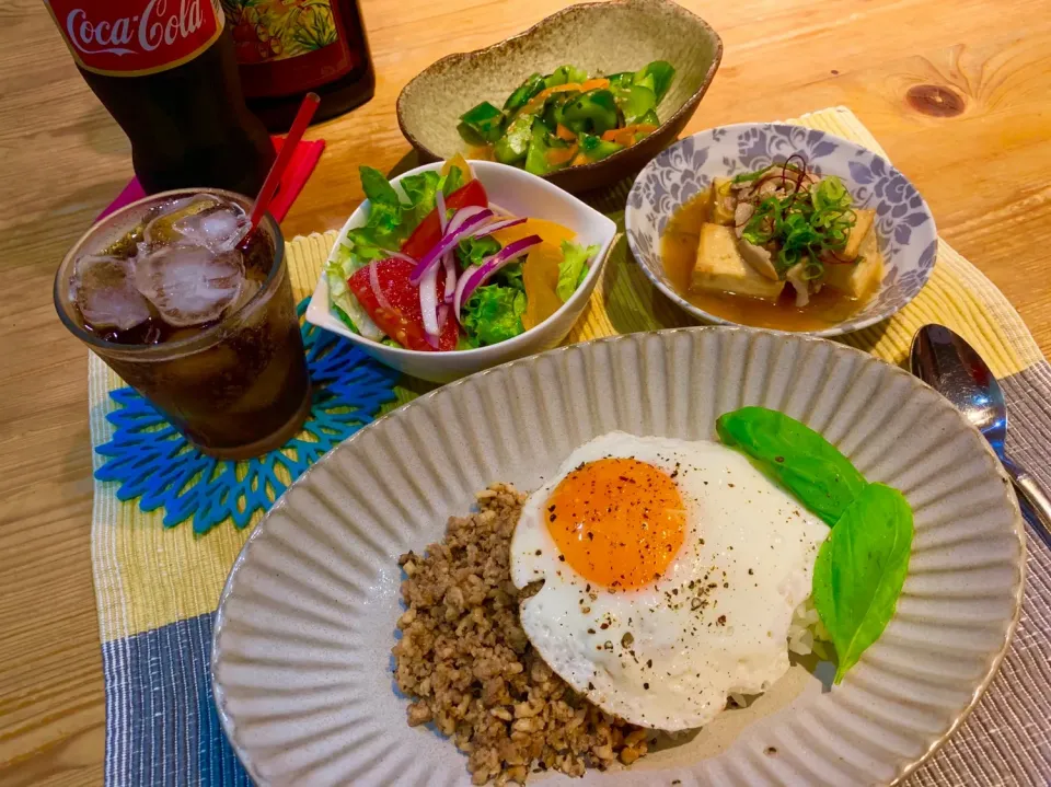 今日の晩御飯（R1.7.8）|え〜かさん