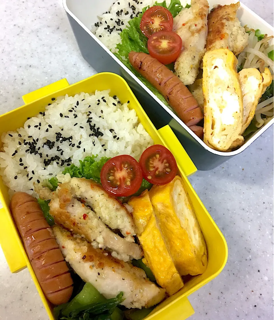 #中学女子弁当  #父ちゃん弁当 #ガーリックソルトチキン|よちこさん