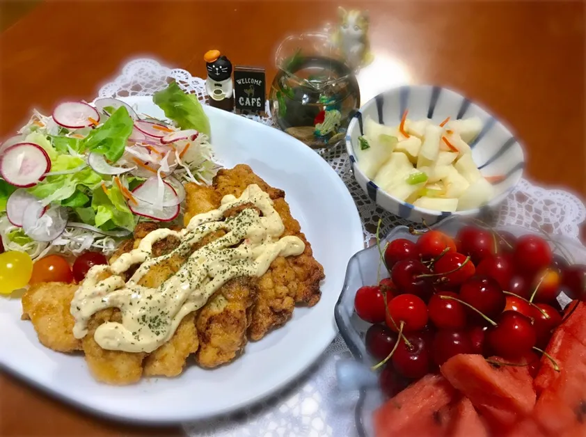 Snapdishの料理写真:郷土料理  [チキン南蛮] 🤗🎶|バシュランさん