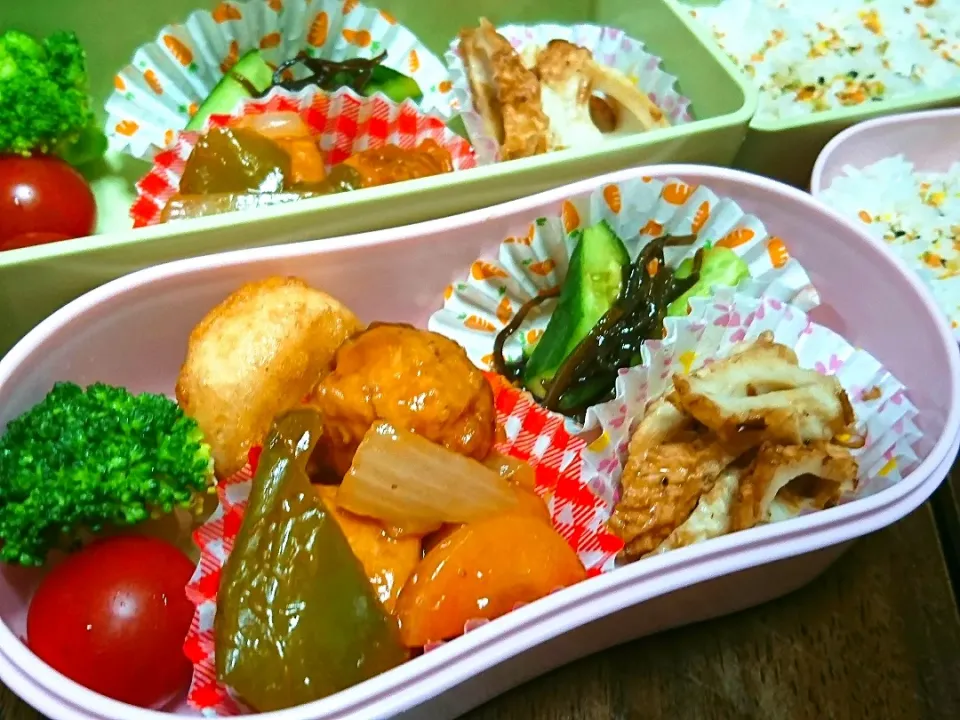 Snapdishの料理写真:今日のお弁当🎵|hiroeさん