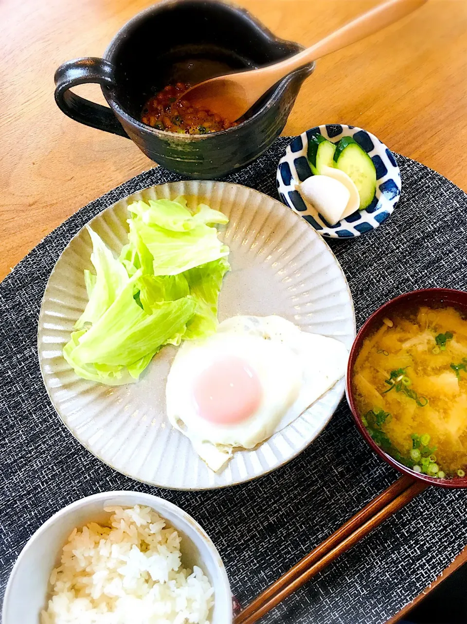 いたって普通の朝ご飯✨|ミッチ☆ママさん