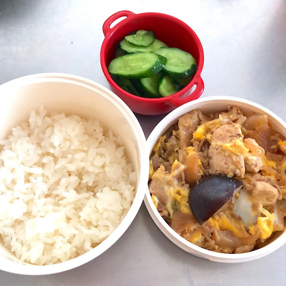 2019/7/9 長男すき焼き丼弁当|すずちゅんさん