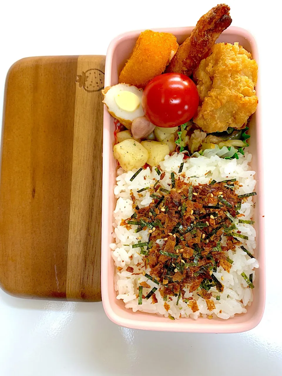 Snapdishの料理写真:2019,7/8 高１娘のお弁当🍱|naoちんさん