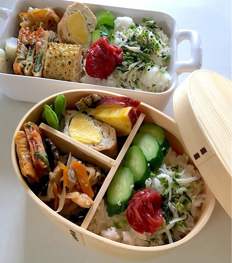 #お義父さんのお弁当  #だんなさん弁当  #弁当記録 #ベジタリアン|ヲルカさん