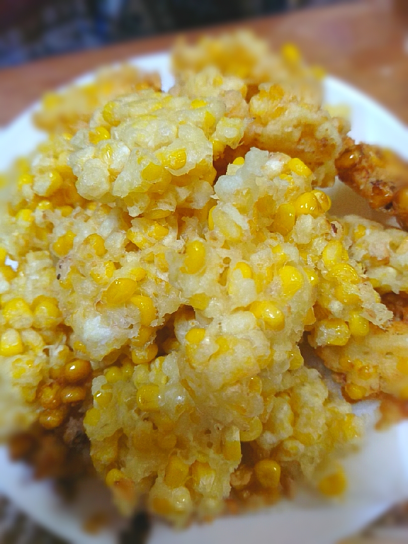 とうもろこしかき揚げ